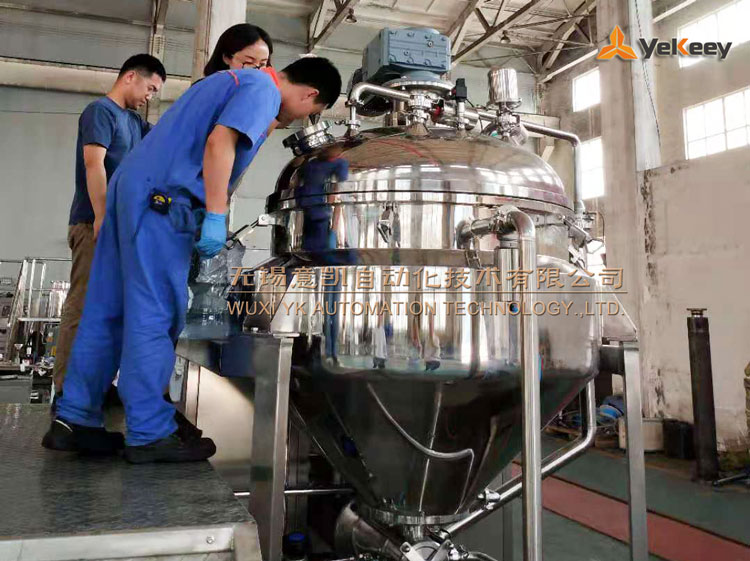 MC-100-蛋黄酱生产设备验货试机